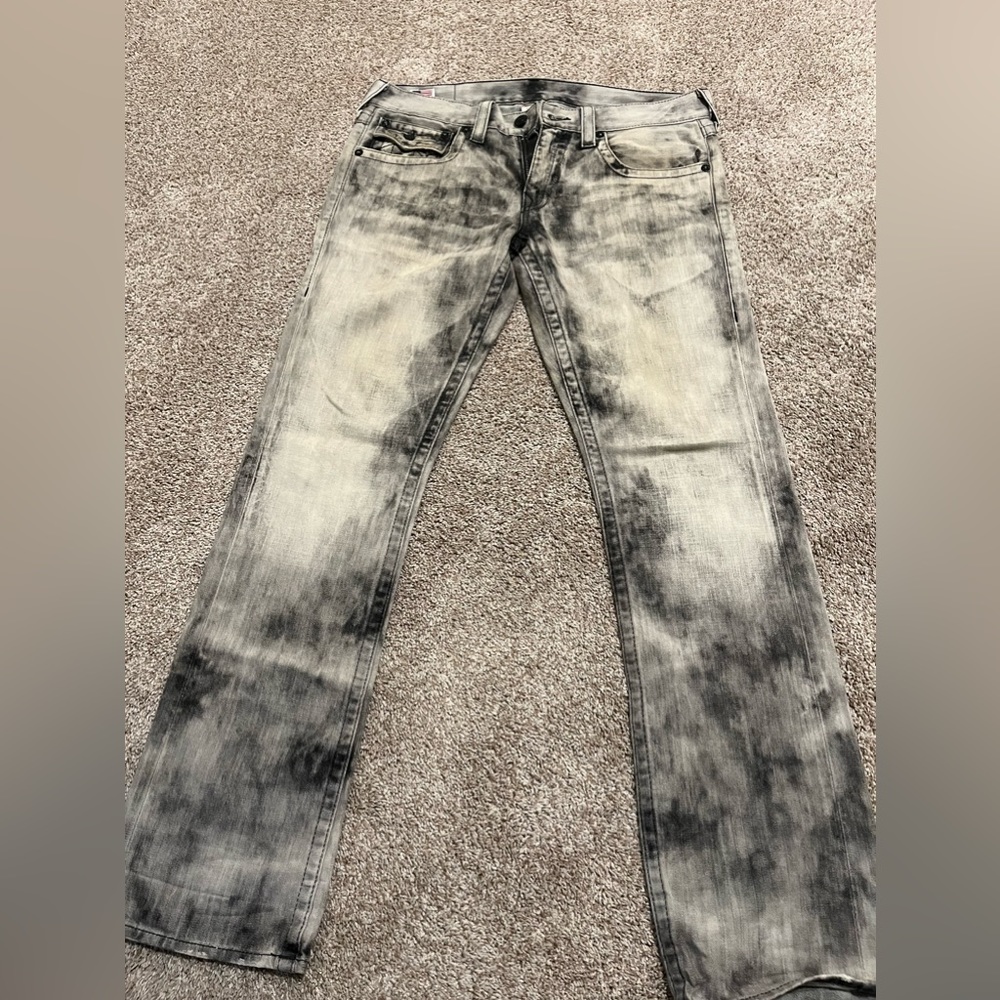 True religion faded jeans